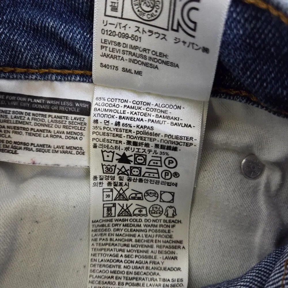 Levi's 517 Jeans Men’s 33x30 Bootcut Indigo Blue Denim